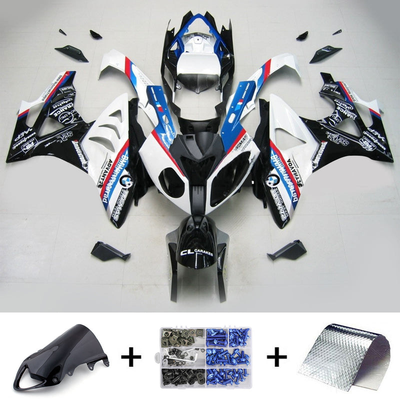 Kåpesett for BMW S1000RR 2009-2014, karosseri, plast, ABS, generisk