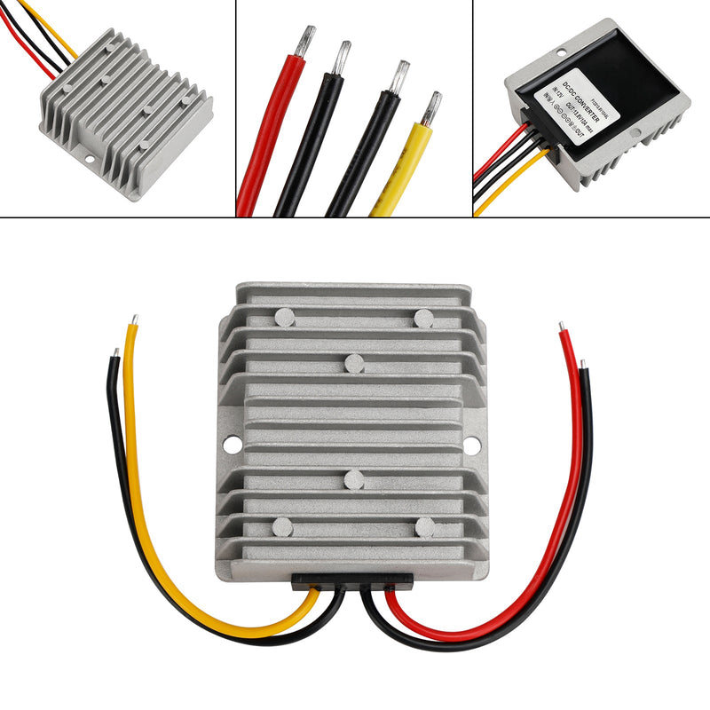 DC-DC 12V-13,8V 10A 138W Zwiększający moc regulator konwertera zasilania Wodoodporny