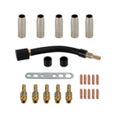 24 stykker 15AK MIG/MAG svejsebrænder kontaktspidsholder gasdyse svanehals dele