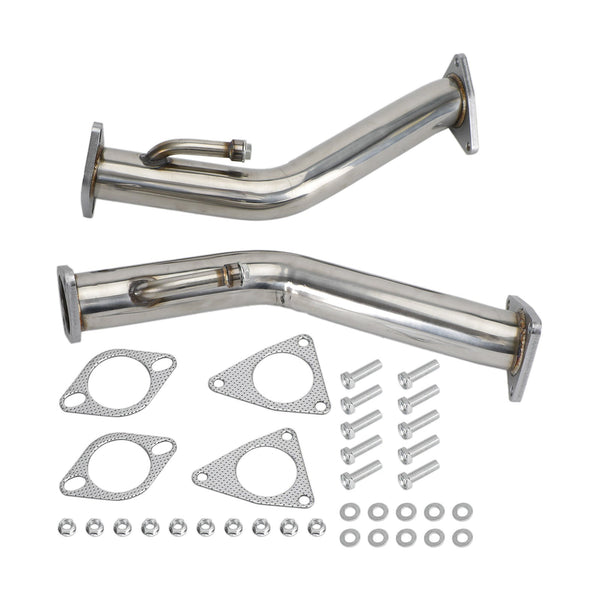 2009-2018 Nissan 370Z Z34 2,5 tommers testrør Eksos Downpipe Fedex Express