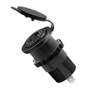 Soporte de extensión de montaje de carga de teléfono Qc4.0 de 60W para motocicleta, negro, genérico