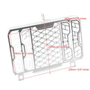 Ochranný kryt chladiče z nerezové oceli stříbrný vhodný pro Honda CB500X 2013-2020 Generic