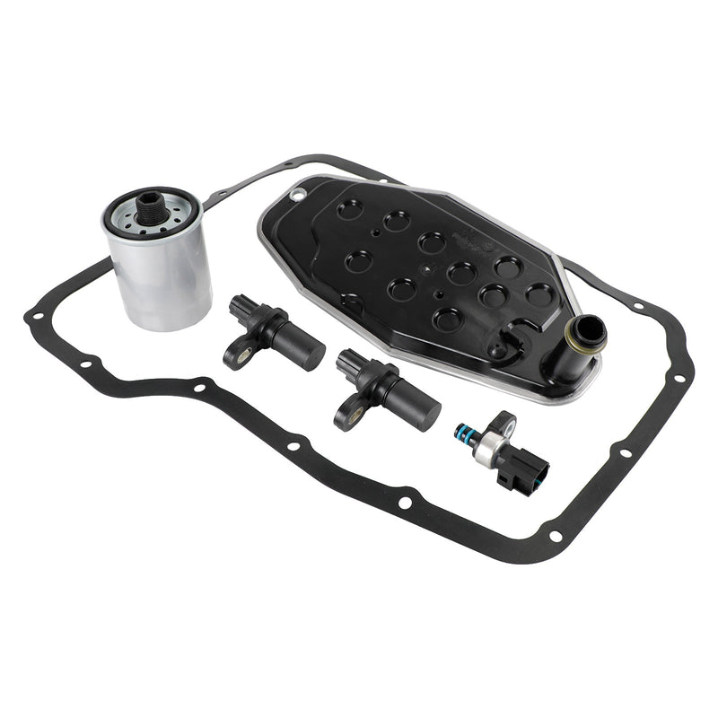 2002-2007 Jeep Liberty 45RFE 545RFE 68RFE Transmissionssensorset med 4WD-filtersats pannpackning