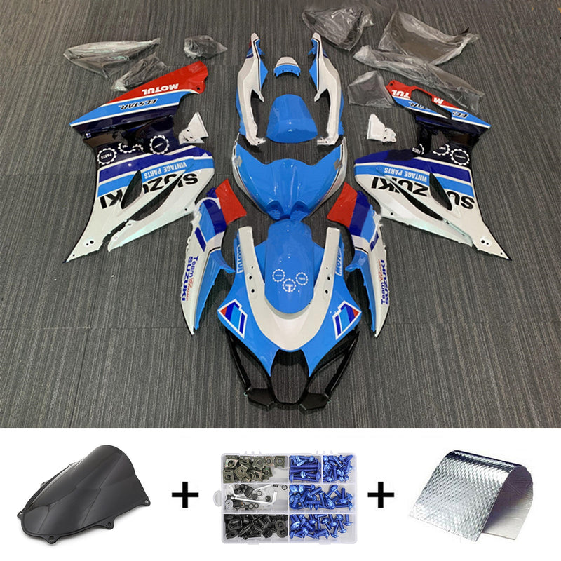 Zestaw owiewek Amotopart Suzuki GSXR1000 2017-2023 K17 Korpus Plastik ABS