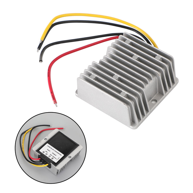 48V 10A steg till 24V DC-DC omvandlare spänningsreduktionsregulator 240W