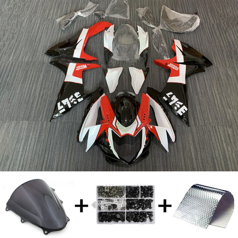 Amotopart Suzuki GSXR 600/750 2011-2023 K11 kåpesett Body Plastic ABS