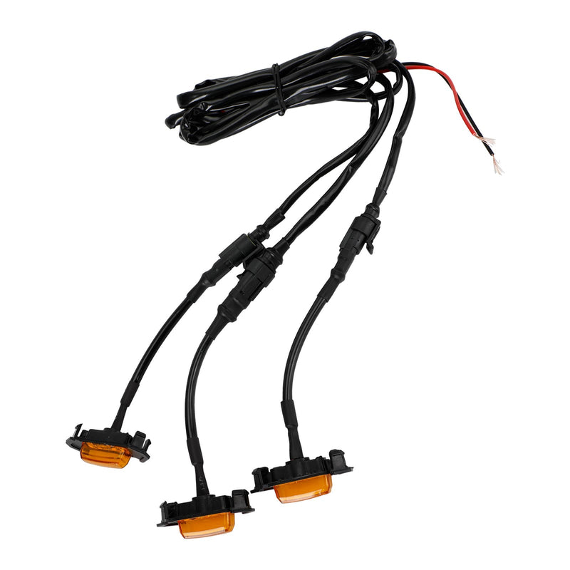 2001-2011 2016-2023 Toyota Tacoma TRD PRO 3PCS etupuskurin konepellin ritilän LED-valot