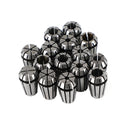 15 stk ER11 fjederspændespænde 1/16"-3/4" til CNC fræsedrejebænk værktøjsholder