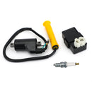 Tändspole tändstift CDI för Honda TRX400EX Sportrax 400 2x4 1999-2004 ATV Generic