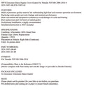 5ks těsnění statoru kryt motoru kliková skříň pro Yamaha R6 YZF-R6 YZFR6 2006-2016