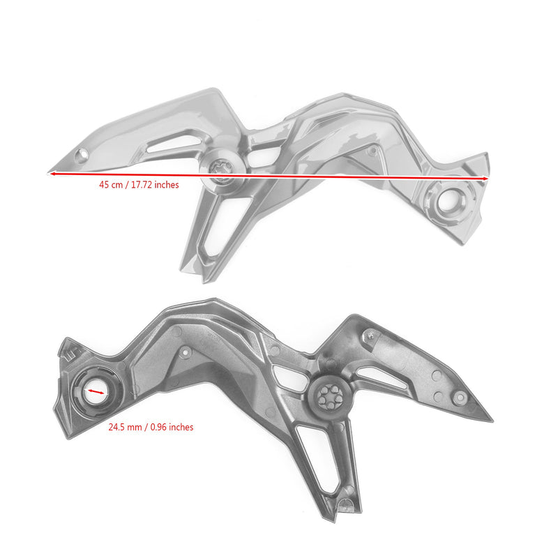 Motorcykel ABS plastramskydd för Kawasaki Z900 2020-2021 Generic