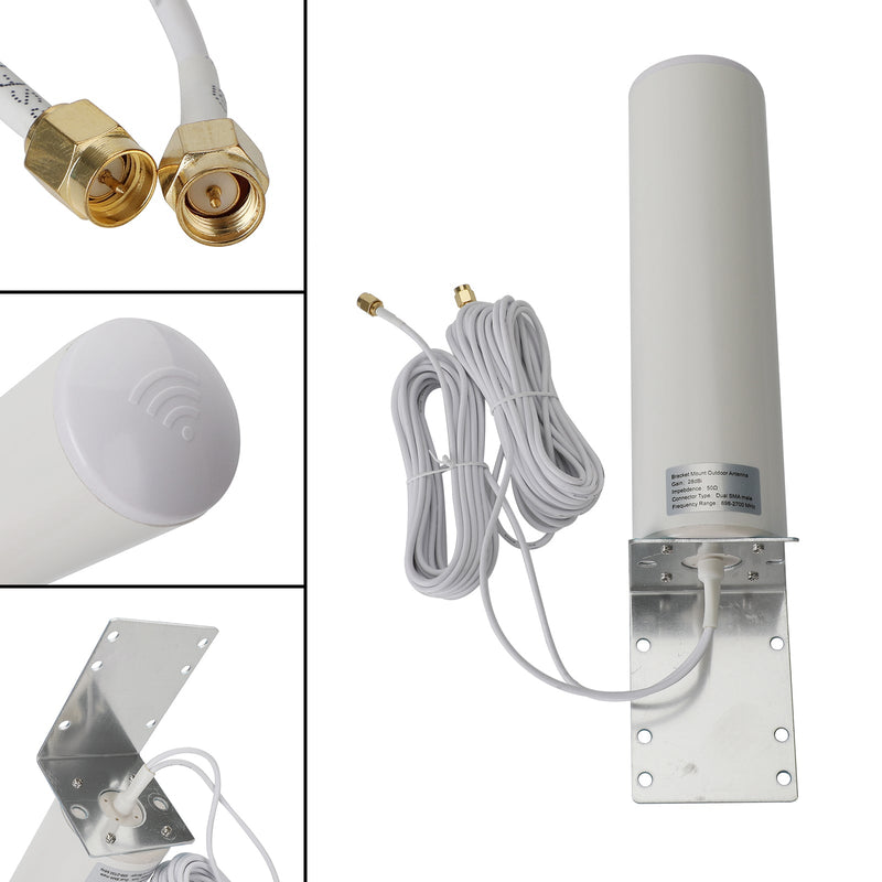 Hochgewinn externe 3G 4G LTE-Antenne für MOFI 4500 Cellular SMA / TS-9-Stecker