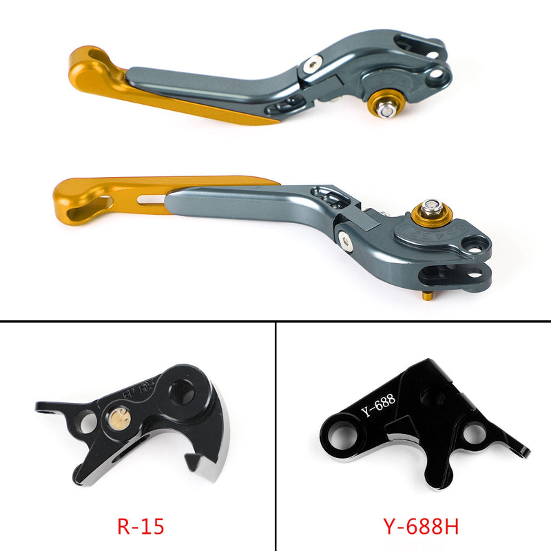 Regulowana dźwignia hamulca sprzęgła do Yamaha MT-09 Tracer 900/GT 21-22 YZF R6 17-20 Generic