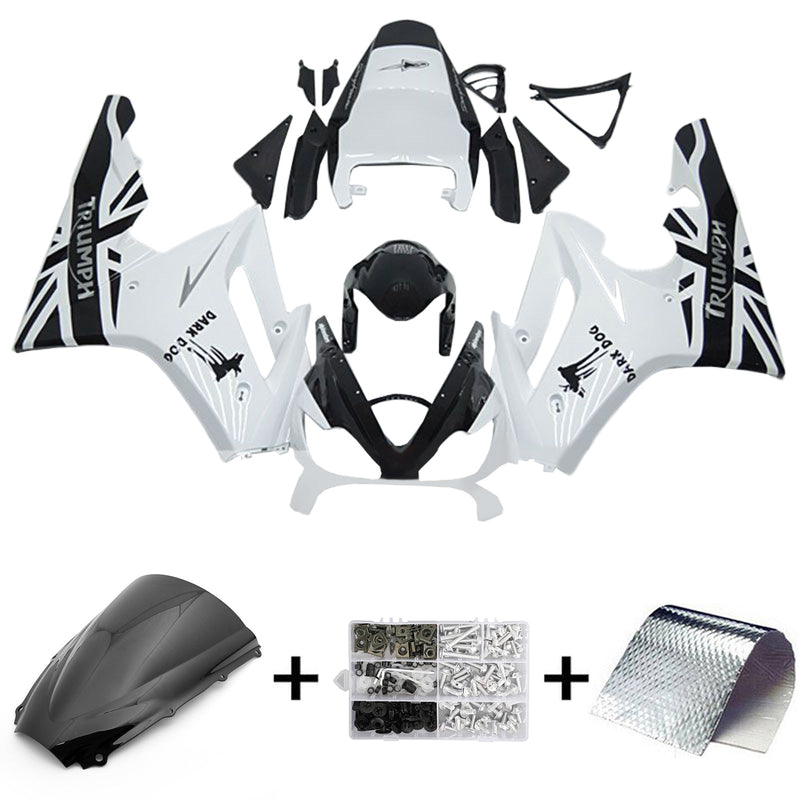 Amotopart Triumph Daytona 675 2006-2008 kåpesett Body Plastic ABS