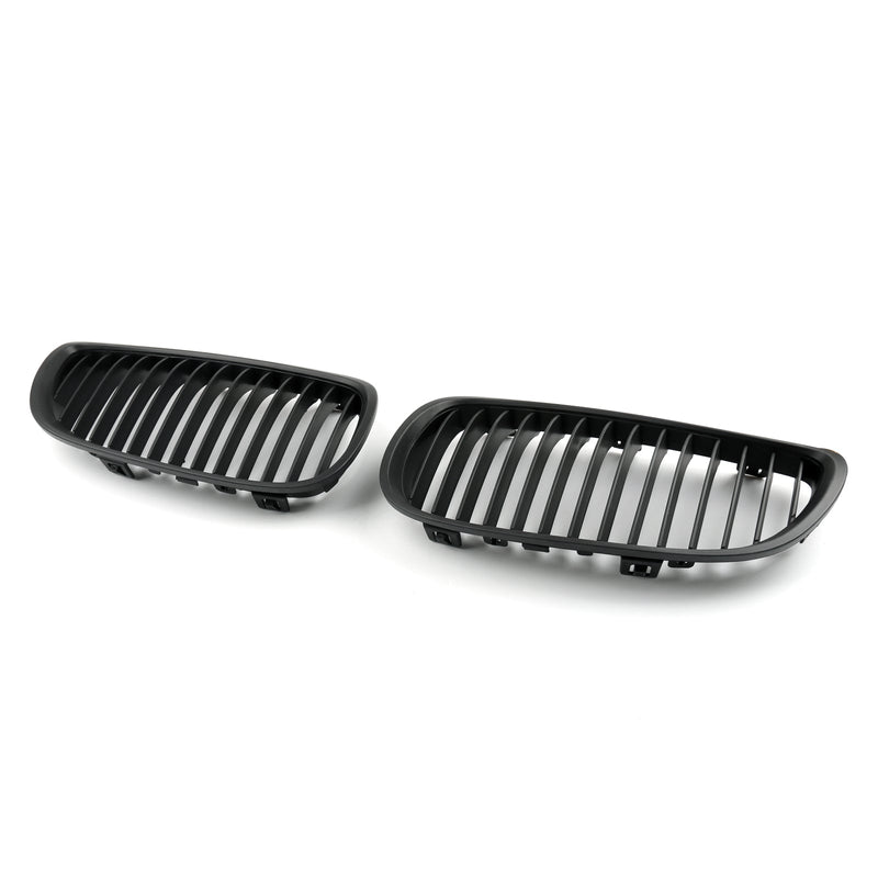 For 2006-2009 BMW E92 E93 2DR LCI Nyre Grill Mesh Matt Svart Generisk