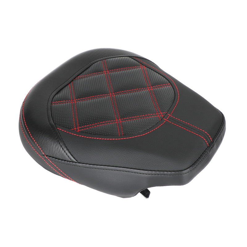 Assento do passageiro do motorista Red Fits Touring Cvo Electra Street Glide 09-23