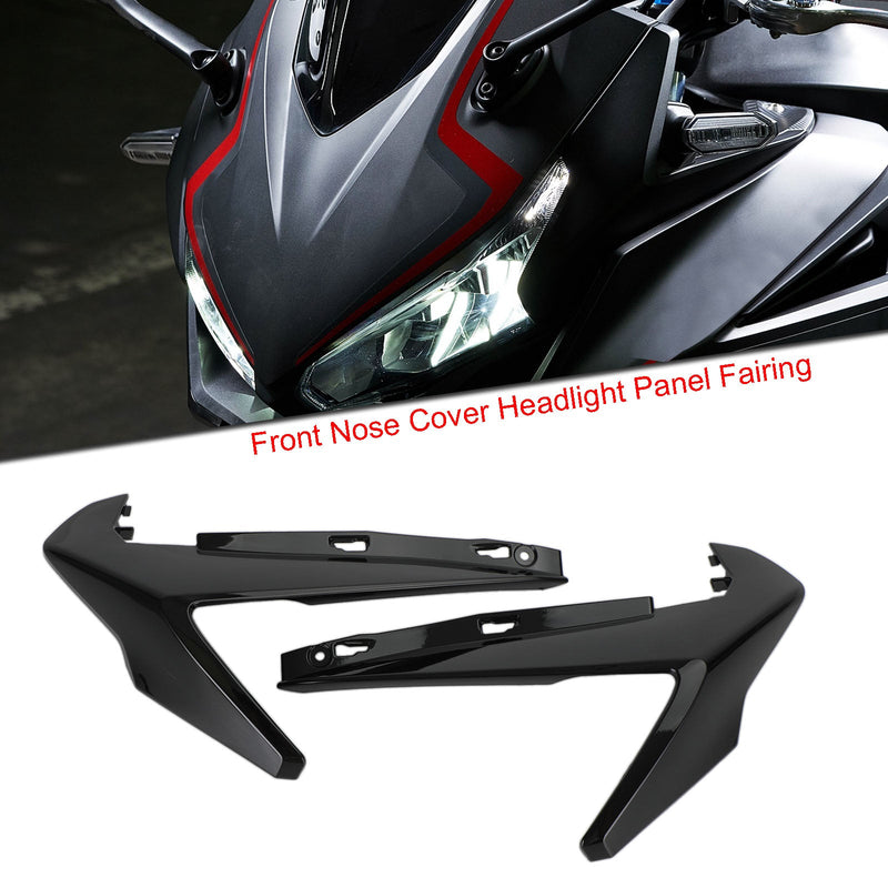 Honda CBR500R 2019-2021 Przednia osłona nosa Osłona reflektora Osłona reflektora dla czarnego Generic