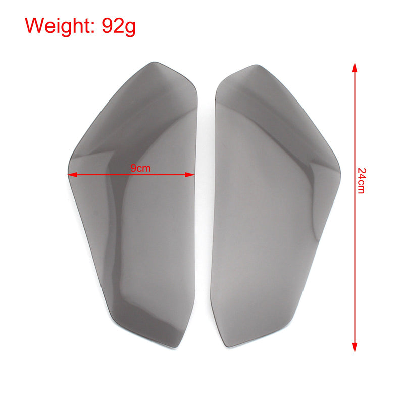 Frontlysglassbeskyttelsesdeksel passer til Honda Cbr1000Rr 2017-2020 Smoke Generic