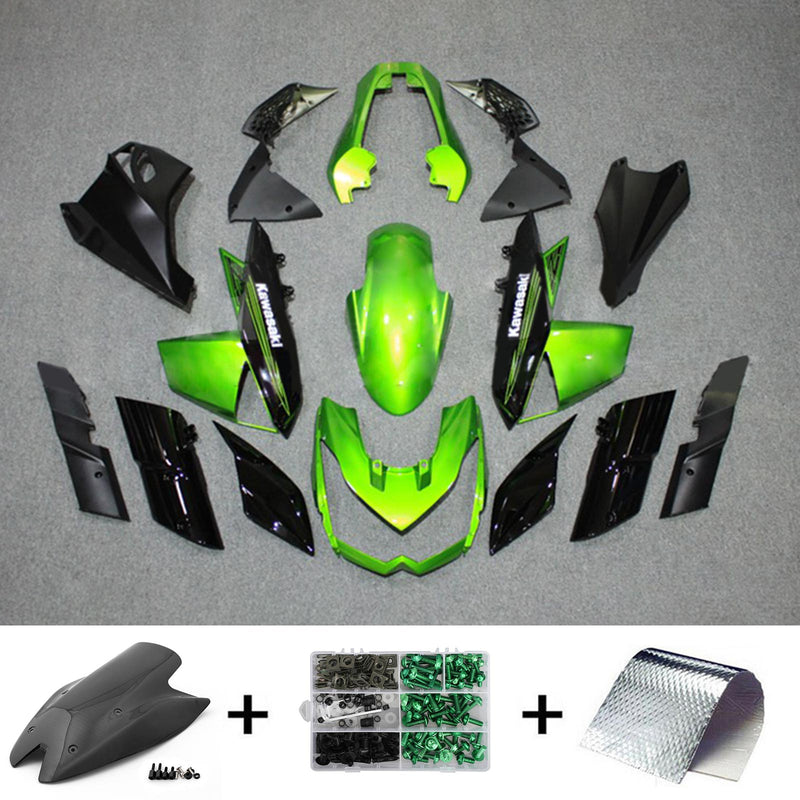 Amotopart kledningsett for Kawasaki Z1000 2010-2013 Body Plastic ABS