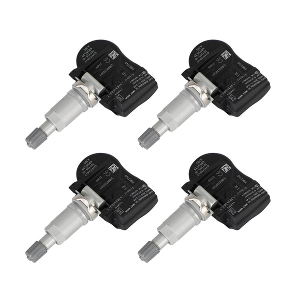 4x Sensor de presión de neumáticos TPMS 6855539 para BMW 2014-2018 M3 M4 F30/F32 F80/F82 genérico