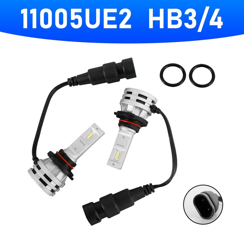 Für Philips 11005UE2X2 Ultinon Essential G2 LED-Scheinwerfer HB3/4 24W 6500K