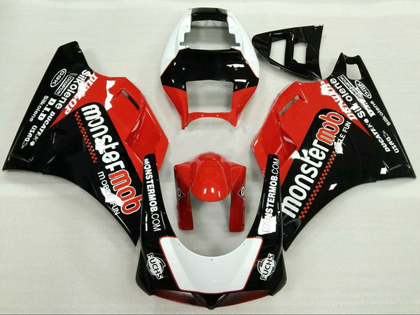 Conjunto de carenado cuerpo ABS adecuado para Ducati 996 748 1996-2002 Genérico