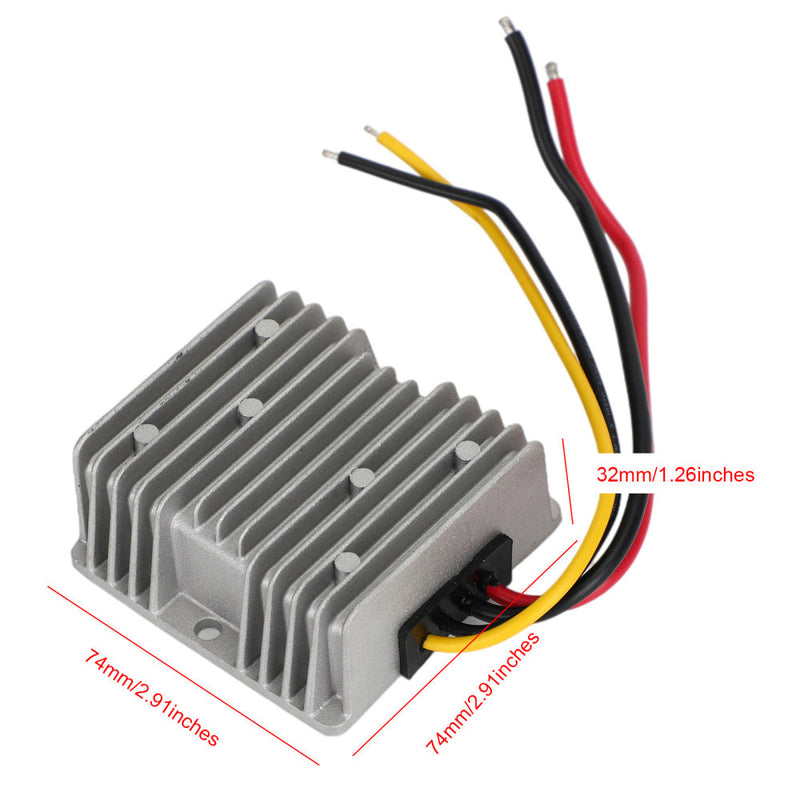 AreyourShop vattentät DC/DC-omvandlare regulator 12V nivå upp till 48V 4A 192W