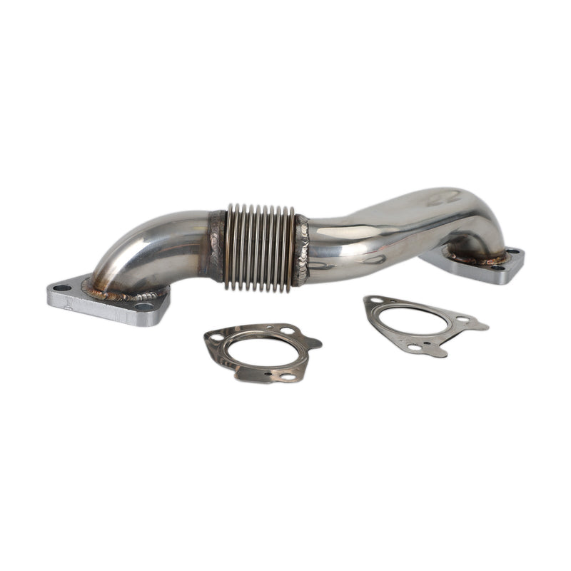 Eksosmanifold opp-rør med pakninger for LB7 LLY LBZ LMM LML 6.6L 2001-2016 Duramax Fedex Express