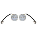 1156 Zadní LED směrová světla zapuštěná pro Dyna Touring Street Road Glide 883 Generic