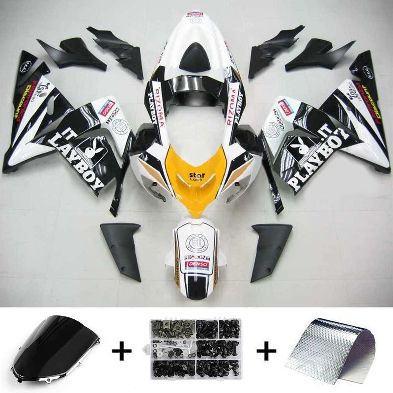 Kåpesett for Kawasaki ZX10R 2004-2005 Generisk