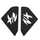 2x Protector lateral de depósito protección de depósito apto para BMW F900Xr 20+ de goma genérica negra