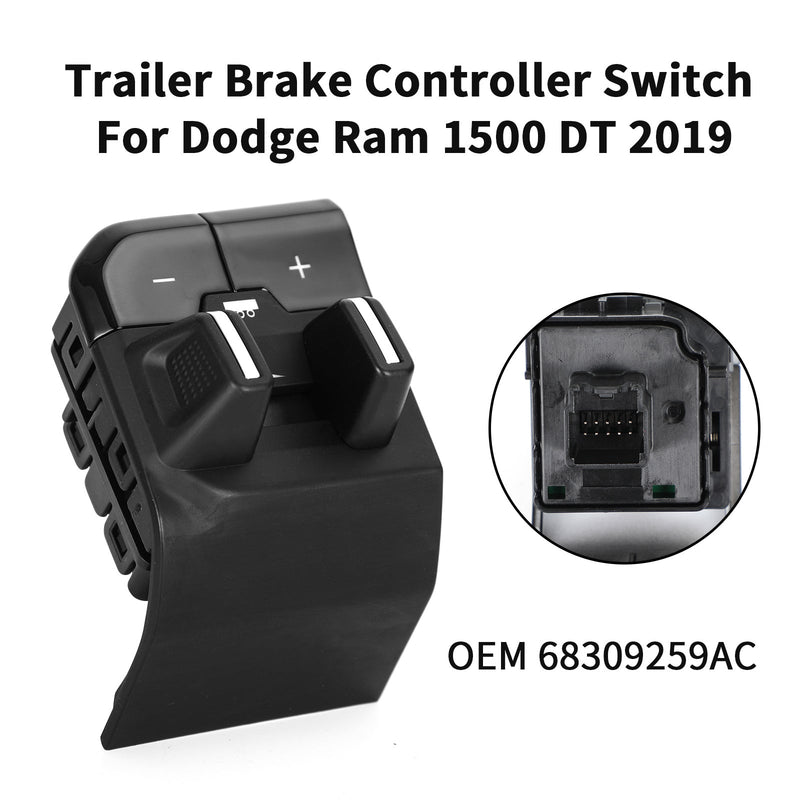 Neuer Trailer Brake Controller Schalter für Dodge Ram 1500 DT 2019 68309259AC Generic