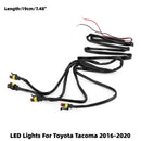 4 Teile/Set LED-Leuchten für Frontstoßstangengrill Tacoma 2016-2020 PT228-35170 Smoke Generic