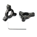 Pré-aplicador de garfo preto 14mm adequado para kawasaki ninja zx6r zx10r zzr1400 z800