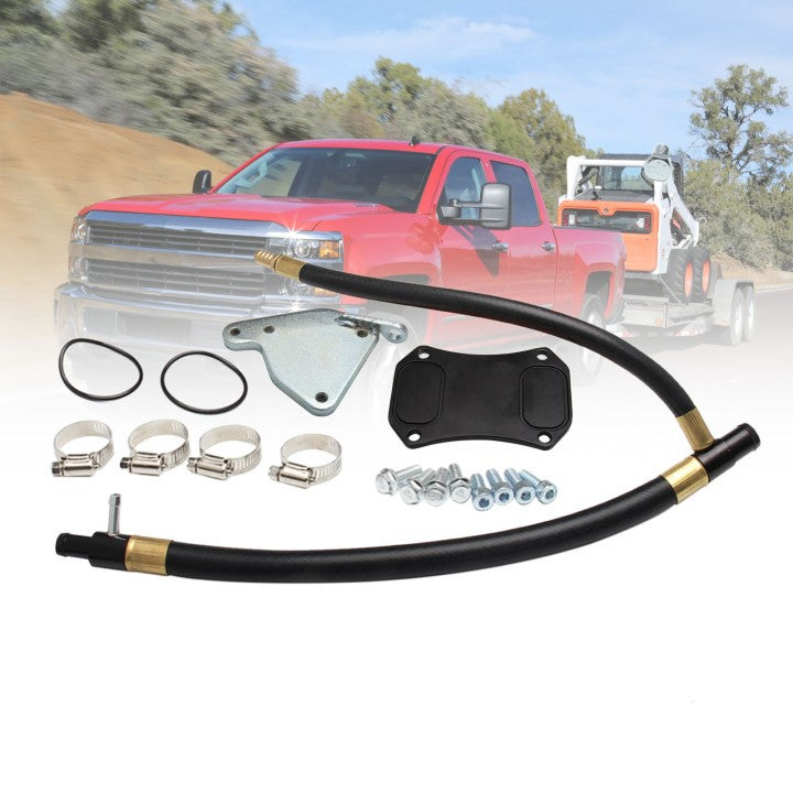 Kit de eliminación de enfriador de válvula EGR para GMC Chevy 2011-2015 6.6L Duramax Diesel genérico