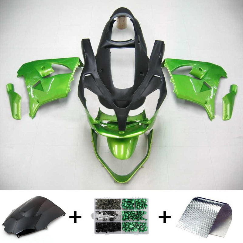 Kåpesett for Kawasaki ZX9R 2000-2001 Generisk