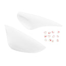 Capa protetora da lente do farol dianteiro se encaixa na Kawasaki Zx-6R Zx 6R 636 preta genérica