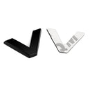 V8T Emblem Badge til Audi A1 A3 A4 A5 A6 A7 Q3 Q5 Q7 S6 S7 S8 S4 SQ5 Sort