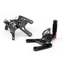 Yamaha YZF R1 2015 CNC Racing Sistema de apoio para os pés Conjunto traseiro Pegs genéricos