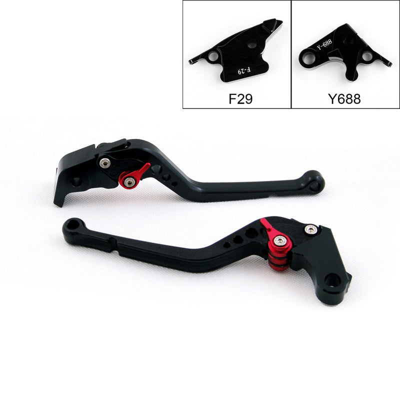 Pitkät jarrukytkinvivut Honda CBR600RR 03-06 CBR954RR 02-03 Black Generic