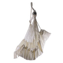 Indoor/Outdoor-Hängesessel Hängeseilschaukel mit Kissen 150 kg Tragfähigkeit