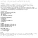 Koblingssæt stål & friktionsskiver til Honda CR 125 R CRF 250 R 2000-2010 Generisk