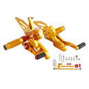 2019-2023 Honda CB CBR 650 R 650 F CNC fotstøtter i aluminium bak