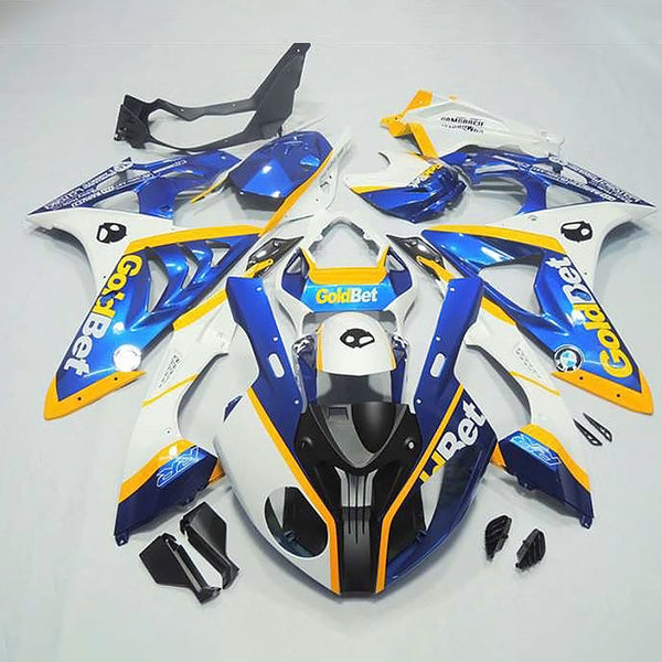 Kit de acabamento de injeção de plástico ABS adequado para BMW S1000RR 2009-2014 Genérico