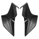 Nesedeksel foran i karbon Frontlyspanelkledning for Kawasaki Z900 2020-2021 Generisk