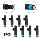 8 Stück 80LB 850CC Einspritzdüsen FI114992 Passend für Siemens Deka EV1 BMW Ford Generic