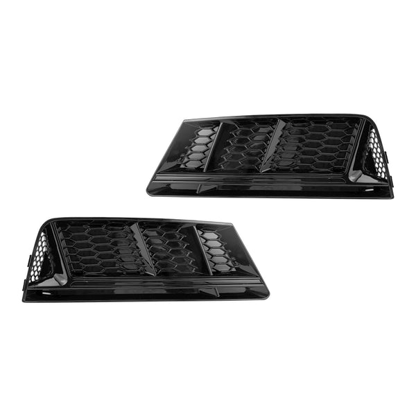 AUDI A4 B9 2016-2018 Grill świateł przeciwmgielnych Dolny grill zderzaka Chrom