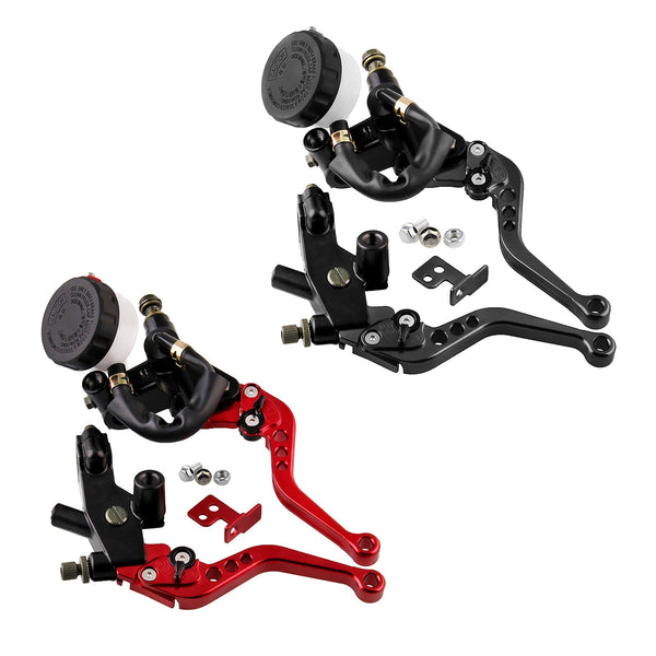 Universal 7/8'' 22mm Front Brake Clutch Master Cylinder Reservoir Levers