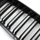 Glänzend schwarze Doppelniere vorne passend für BMW X5M F85 X6M F86 X5 F15 X6 F16 13–18 Generic