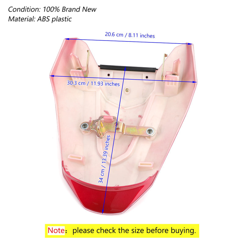Honda CBR650R 2019-2020 Motorrad-Rücksitz-Beifahrerabdeckung, Verkleidung